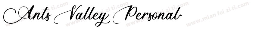 Ants Valley Personal字体转换